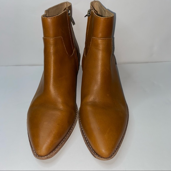 Madewell The Charley Western Bootie in Leather K5307 - Picture 2 of 11